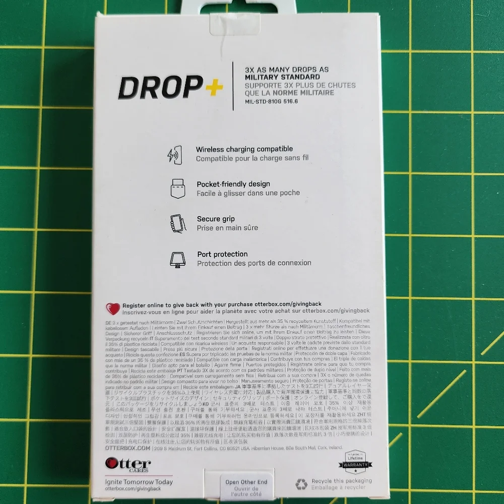 🆕OtterBox Commuter Drop+ Black Case for Samsung Galaxy S22 Ultra - Picture 2 of 4